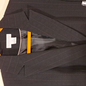 Worthington Black Pinstripe Blazer